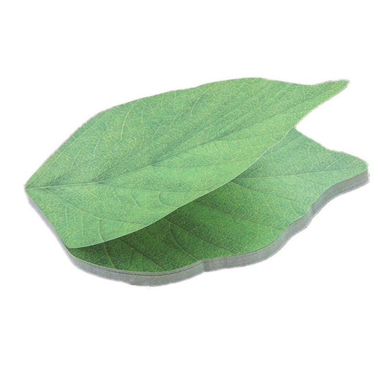 Funny live Leaf Sticky Note Pads Memo Pads Anti-Forgetting Reminder Note DIY Decoration Home Wall/Photo Wall Decoration,50 Sheets/Pad,8 Pads,400 Pages in Total - Image 5